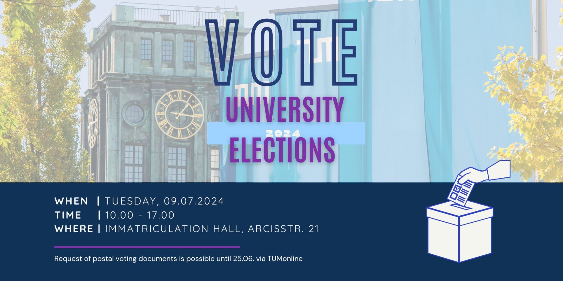 UNIVERSITY ELECTIONS are coming up — past event photo