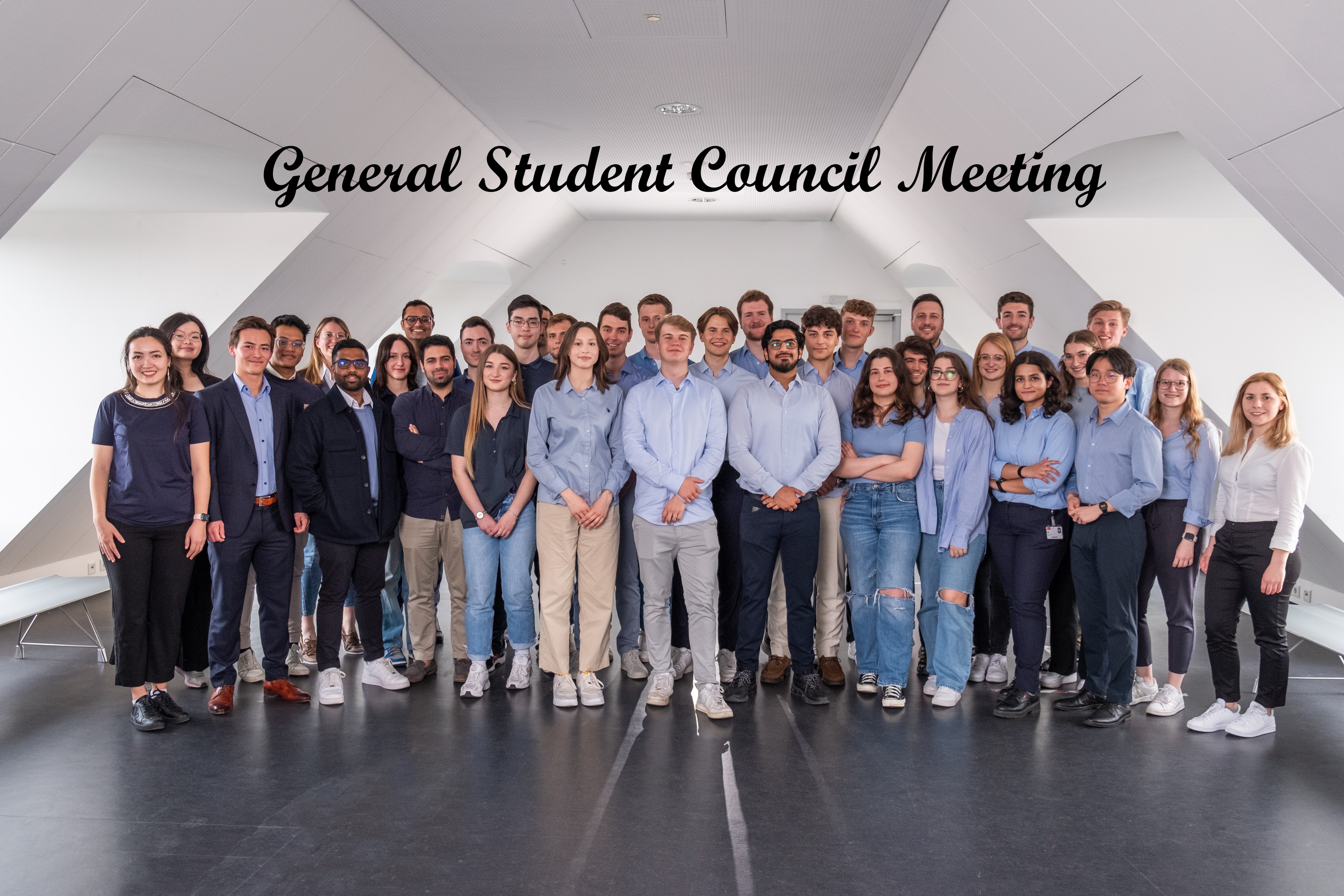 1st General Student Council meeting